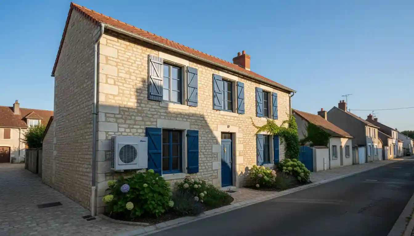 Installation pompe à chaleur à Gièvres