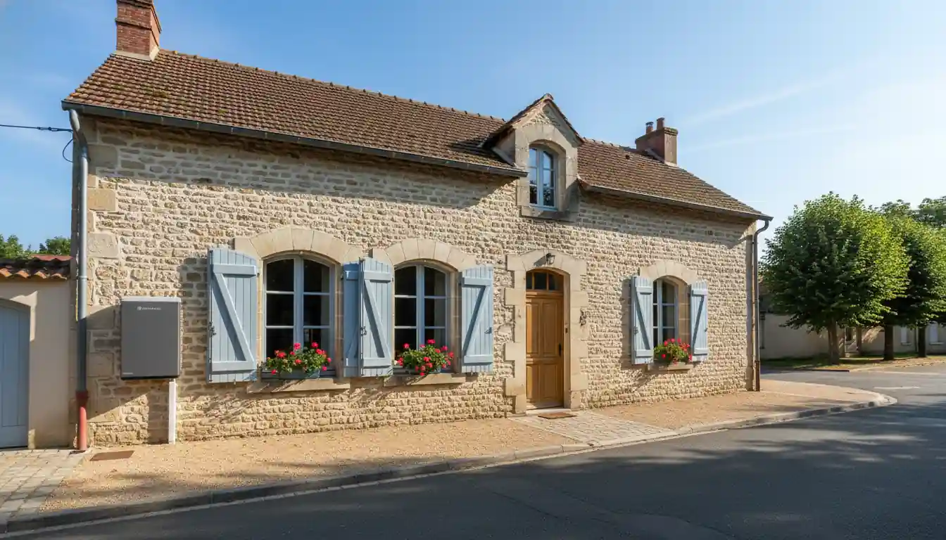 Installation pompe à chaleur à Les Montils